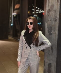 復古時尚西服套裝